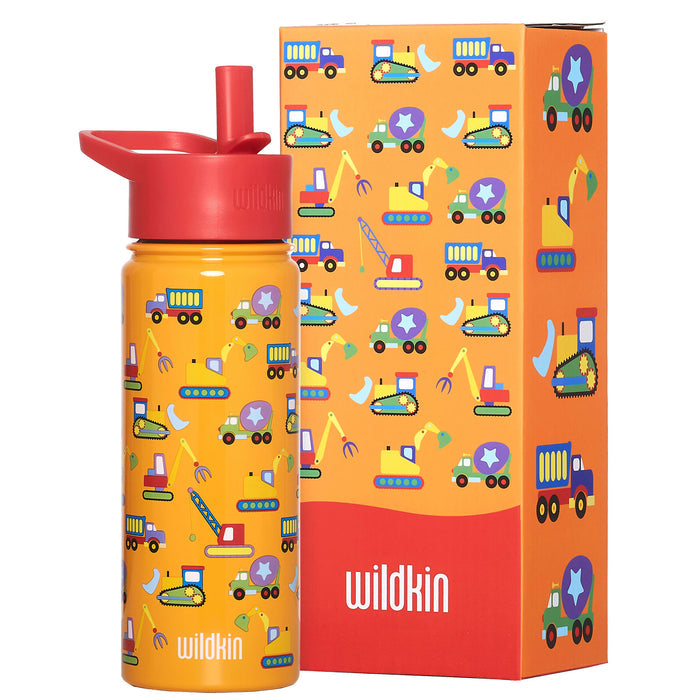 Under Construction Steel Water Bottle