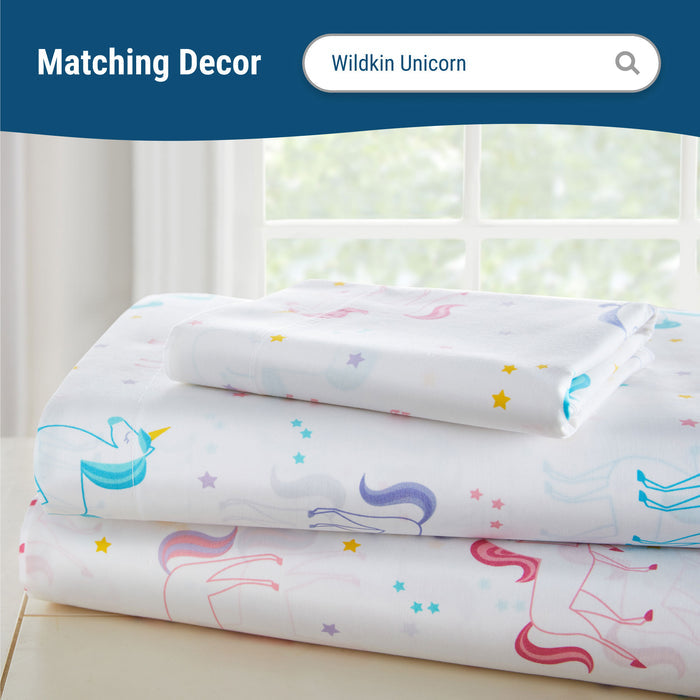 Unicorn 100% Cotton Percale Pillowcase