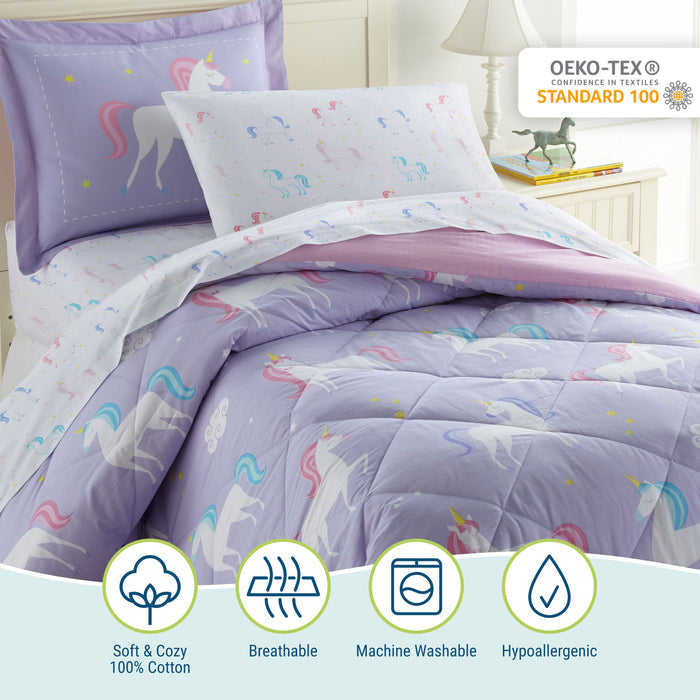Unicorn Cotton Bed in a Bag