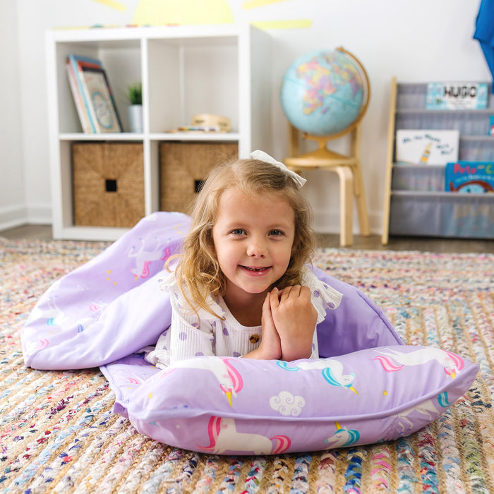 Unicorn Microfiber Kids Nap Mat