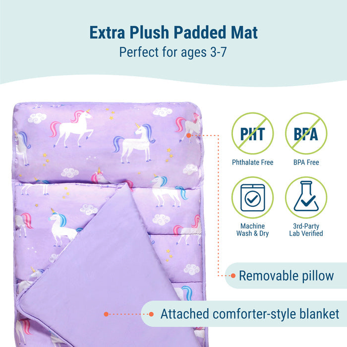 Unicorn Microfiber Kids Nap Mat