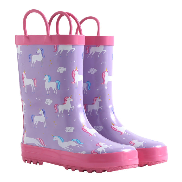 Unicorn Rubber Rainboots