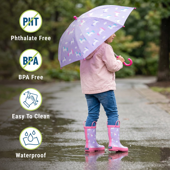 Unicorn Rubber Rainboots