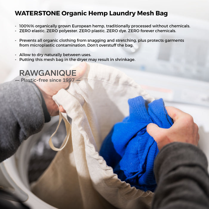 100% hemp laundry mesh net bag