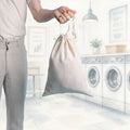WATERSTONE 100% Organic Hemp Mesh Laundry Net Garment Protection Bag (OC Thread, Dye-free, No Polyester, No Plastic, No Synthetics) (100% Biodegradable)