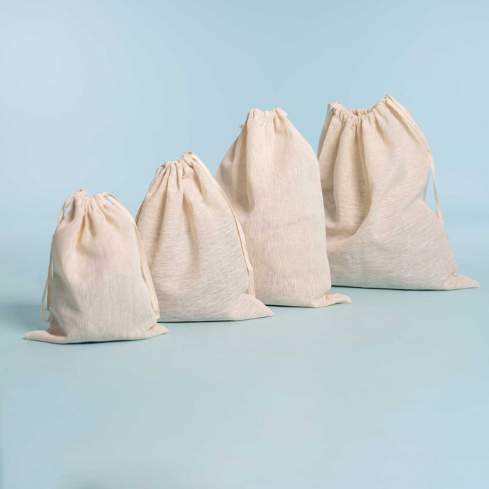 hemp garment protection drawstring bag