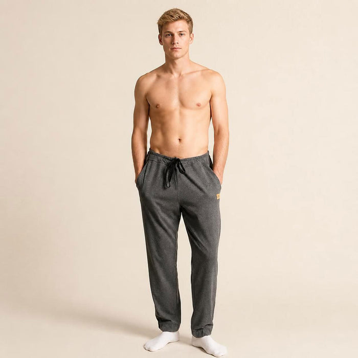 100% organic cotton jogger pants plastic-free