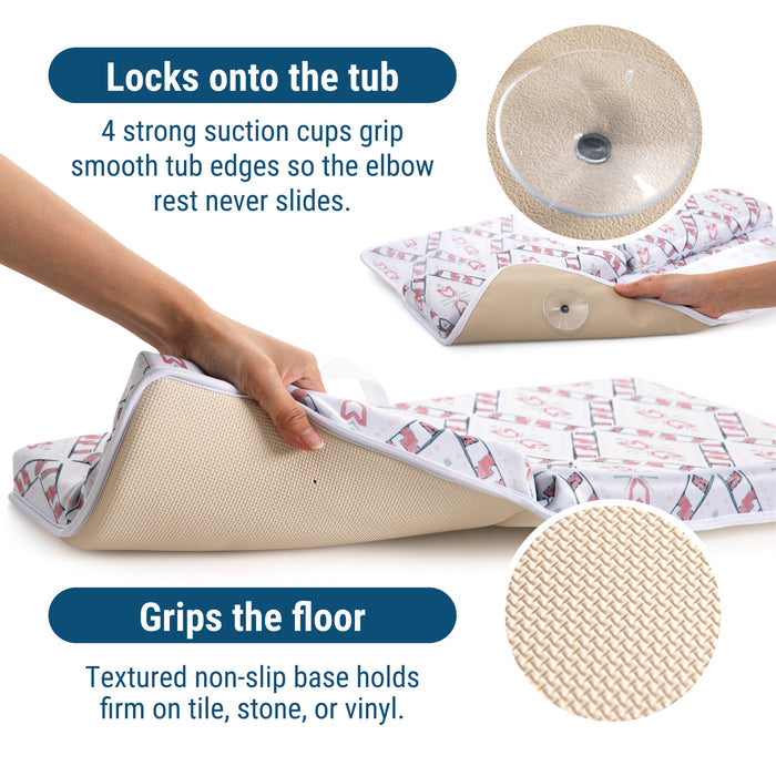 Westbound Bath Kneeler & Elbow Rest Set