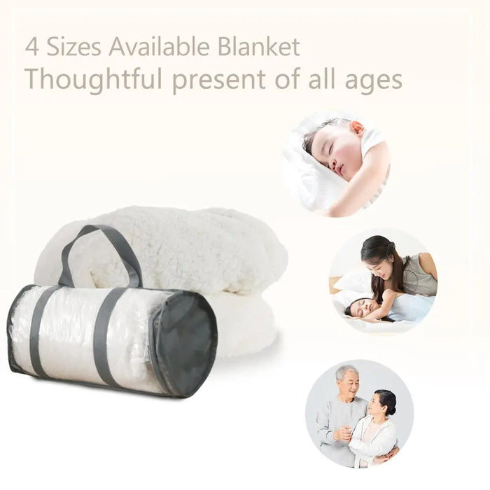 White Tiger Fleece Blanket Tiger-Universe
