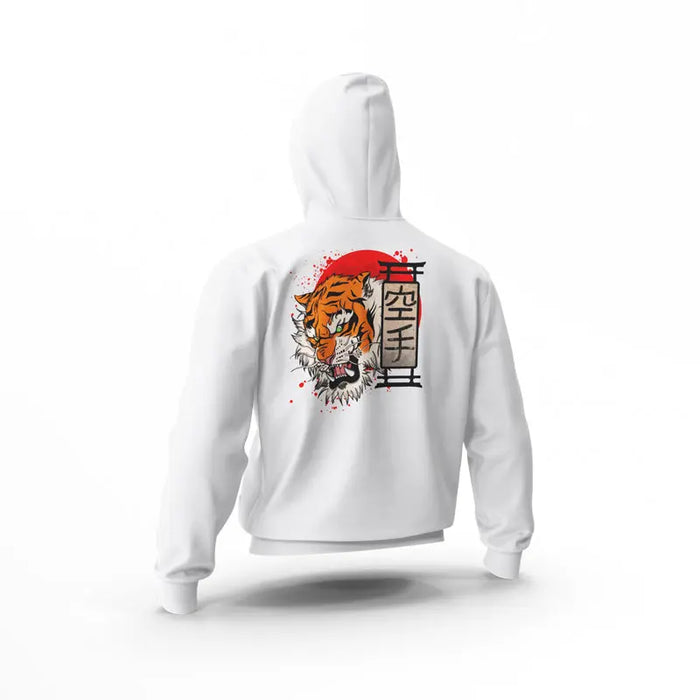 WHITE TIGER HODDIE AZURE LOOK Tiger-Universe