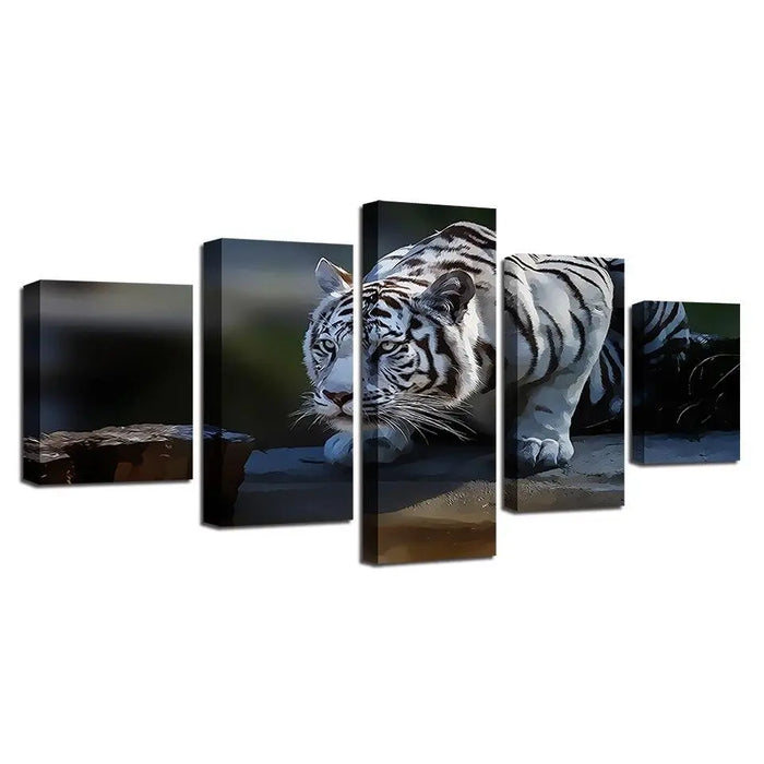 WHITE TIGER PAINTING Tiger-Universe