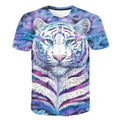 WHITE TIGER T-SHIRT SOPORIFIC FACE Tiger-Universe