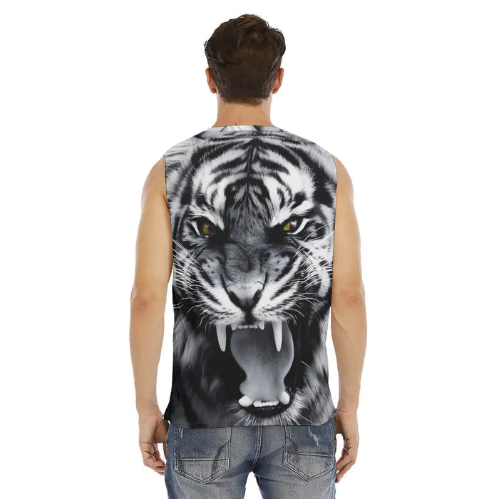 white tiger tank top Tiger-Universe