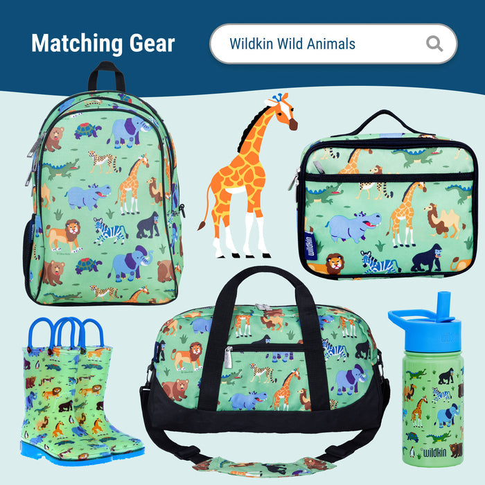 Wild Animals Microfiber Kids Nap Mat