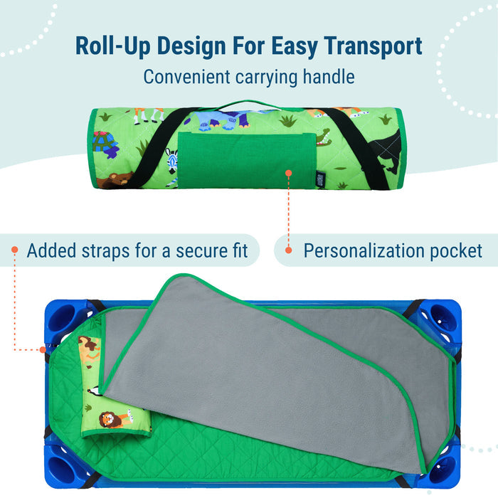 Wild Animals Modern Nap Mat
