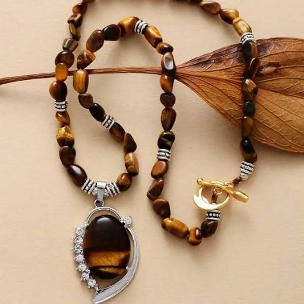 Women Tiger Eye Necklace Tiger-Universe