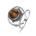 Women's Tiger Eye Ring Tiger-Universe