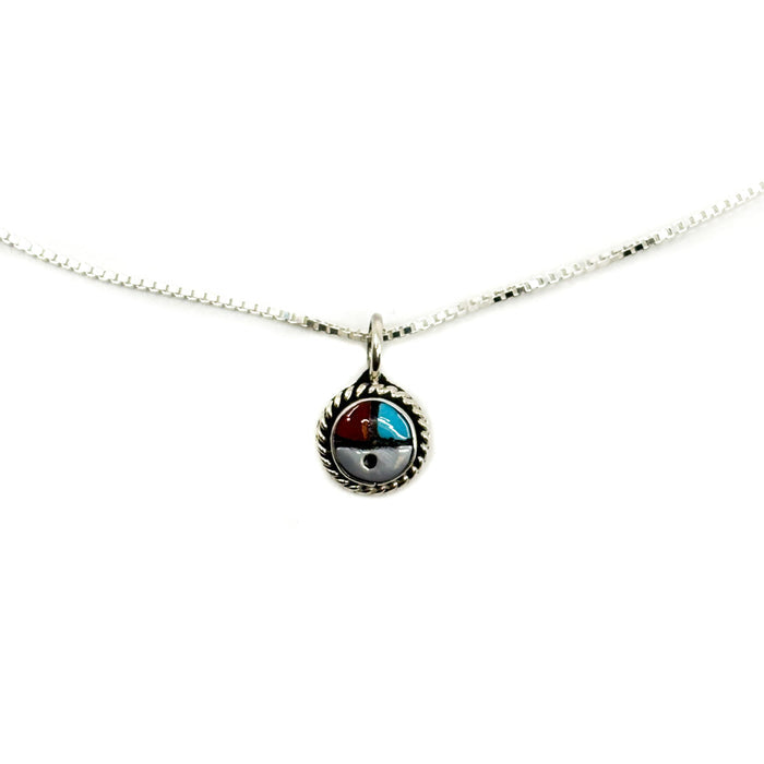 Zuni Sun Face Pendant
